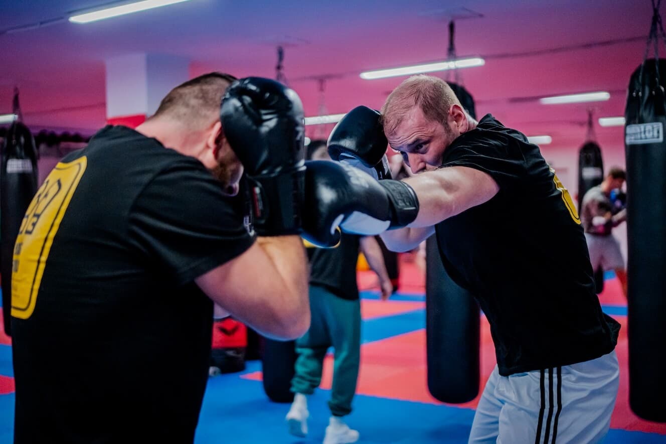 Ukázka veřejné lekce boxu